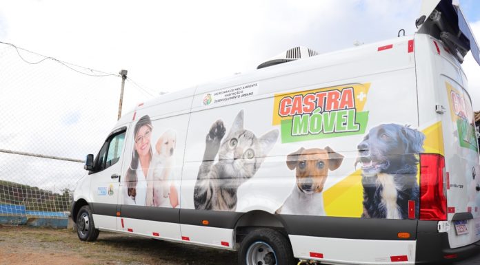Castramóvel atende novo bairro nesta semana A van do castramóvel visitará vários bairros da Estância nas próximas semanas. Foto: Divulgação/PMETRP