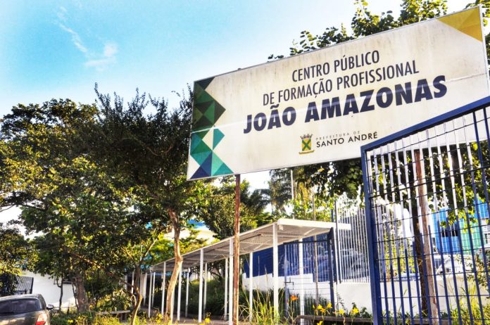 Centro Público de Formação Profissional João Amazonas. Foto: Angelo Baima/PSA