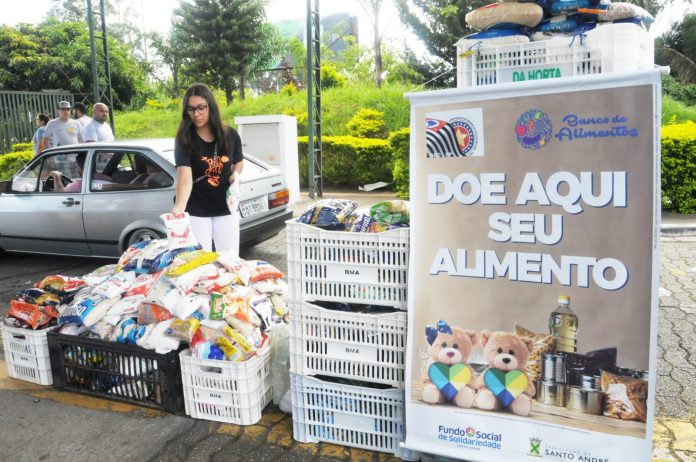 Nas mais de 100 atividades realizadas ao longo do mês de abril, doações chegaram a 30 toneladas. Foto: Angelo Baima/PSA