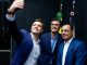 Auricchio assina convênio para construção de novo viaduto Deputado estadual Thiago Auricchio comemorou a conquista ao lado do governador Rodrigo Garcia e do prefeito de São Caetano, José Auricchio Júnior. Foto: Eric Romero / PMSCS