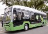 Andreenses terão ônibus 100% elétrico Primeiro veículo do modelo construído por uma empresa brasileira será utilizado pela Suzantur na cidade. Foto: Helber Aggio/PSA