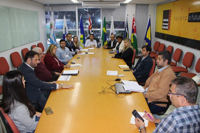Empresas participaram de reunião do GT Desenvolvimento Econômico. Foto: Divulgação/Consórcio ABC