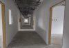 Obras do Hospital Santa Luzia segue em ritmo acelerado No terceiro andar, corredores já estão com revestimento de gesso 100% finalizado. Foto: Divulgação/PMRP