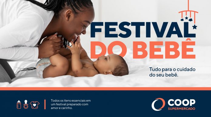 COOP lança Festival de ofertas Estabelecimento prevê aumento nas vendas da categoria. Arte: Divulgação