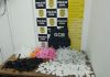 GCM captura suspeitos de diversos crimes Entorpecentes encontrados com a dupla. Foto: Divulgação