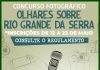 Inscrições abertas para o “Olhares sobre Rio Grande da Serra” Iniciativa liderada pelas Secretarias de Comunicação e de Educação e Cultura integra a comemoração dos 58 anos de emancipação política do município. Arte: Divulgação