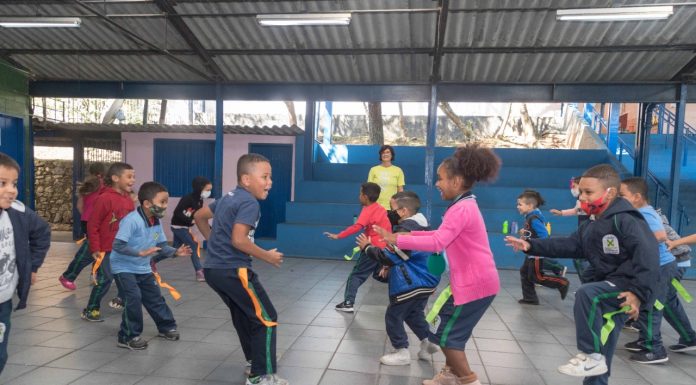 Escolas realizam ações contra o Bullying Projeto Amigo Sim! Bullying Não!, já é realizado em 40 Emeiefs da rede municipal. Foto: Alex Cavanha/PSA