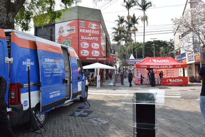 Ação acontece na Praça da Paróquia Nossa Senhora do Rosário. Foto: Divulgação