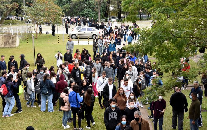 2,5 mil estudantes participaram do evento. Foto: Marli Popolin / MP