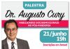 Augusto Cury ministra palestra no Colégio Singular Palestra será na unidade de Santo André. Arte: Divulgação