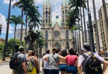 Tour Guiado pelo Centro Histórico de SP está de volta Iniciativa do Pátio Metrô São Bento já reuniu mais de 3 mil pessoas desde 2019 e faz parte do roteiro de atrações de turismo e lazer da Cidade. Foto: Divulgação