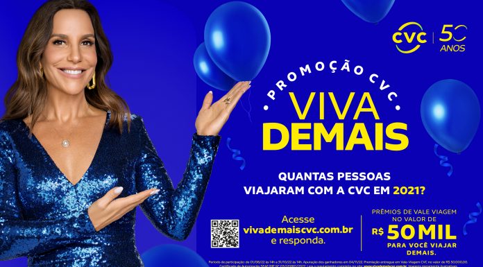 CVC vai premiar consumidores com R$ 50 mil para a viagem dos sonhos