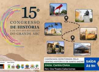 Caminhada encerra Congresso de História do Grande ABC