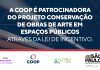 COOP patrocina restauração de obras de arte do metrô