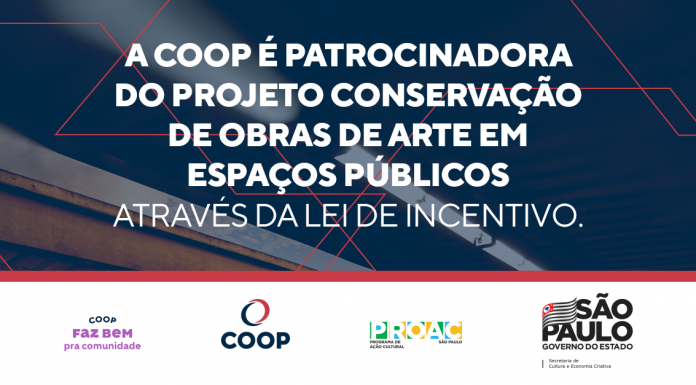 COOP patrocina restauração de obras de arte do metrô