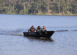 Ribeirão Pires recebe barco para fortalecer fiscalização na represa Billings