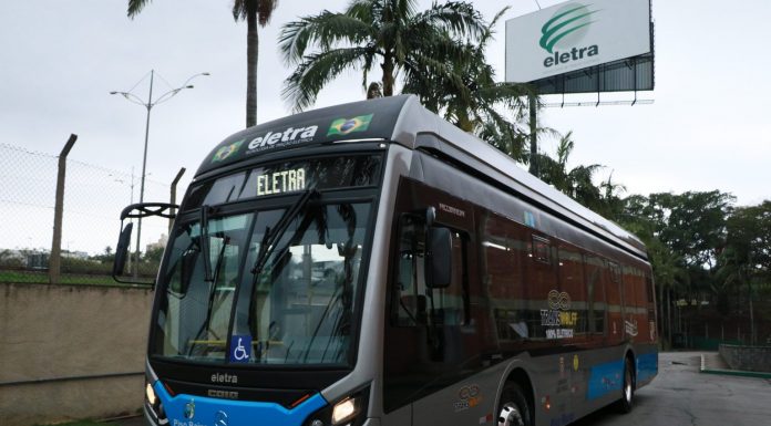 Eletra apresenta novo ônibus elétrico no C-Move Brasília 2023