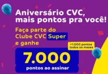 CVC oferece “Pontos de Volta” em campanha de aniversário