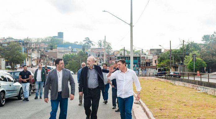 Em São Bernardo, obras da Av. Juscelino Kubitschek entram em fase de conclusão