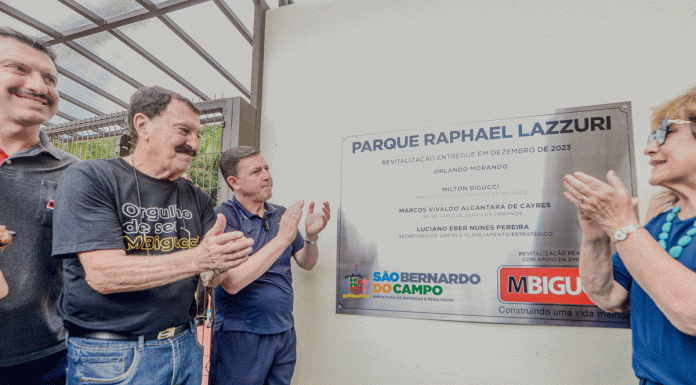 Orlando Morando reinaugura Parque Raphael Lazzuri totalmente revitalizado