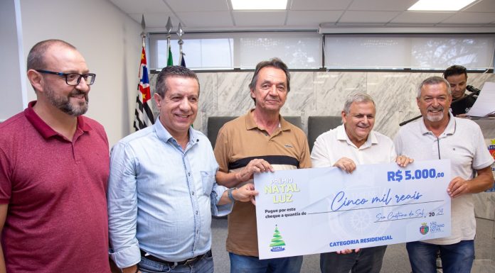 São Caetano premia vencedores do Concurso Natal Luz