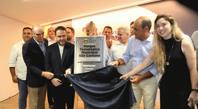Auricchio inaugura o Parque Tecnológico de São Caetano
