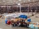 Estudantes visitam loja e centro logístico da COOP