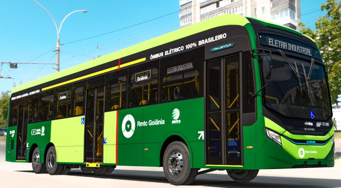 Eletra entrega de 10 ônibus elétricos para Goiânia, nesta terça-feira(20)