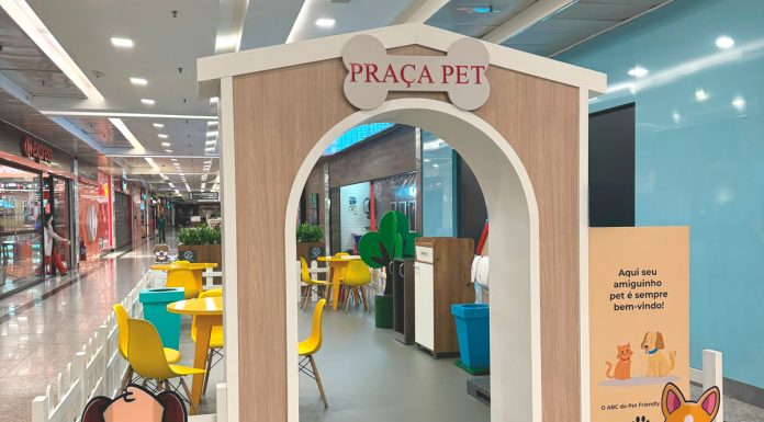 Shopping ABC reinaugura Praça Pet com espaço exclusivo para refeição