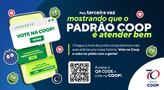 COOP é indicada ao Prêmio Reclame Aqui 2024