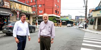 Orlando Morando entrega recapeamento na região central do Riacho Grande