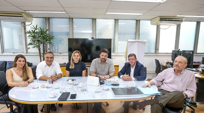 Orlando Morando e Marcelo Lima se reúnem com secretário de Tarcísio para discutir ações de mobilidade