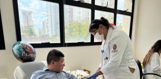 Taka Yamauchi destaca a solidariedade ao doar sangue no Dia Nacional do Doador