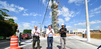 Orlando Morando inaugura ligação viária entre Av. Piraporinha e Corredor ABD