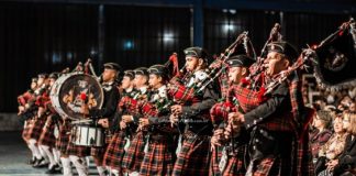 Apresentações itinerantes de gaitas de fole e concerto de Natal são atrações desta segunda (9), em São Caetano