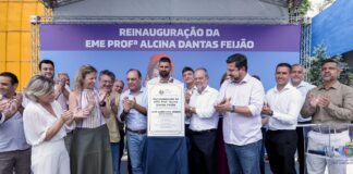 São Caetano reinaugura EME Professora Alcina Dantas Feijão após obras de revitalização