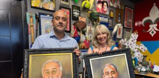 Galeria dos Prefeitos de Ribeirão Pires recebe novas obras em pintura a óleo da artista plástica Lilian Zampol