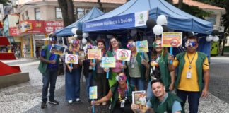 Santo André realiza ação educativa contra dengue na Oliveira Lima