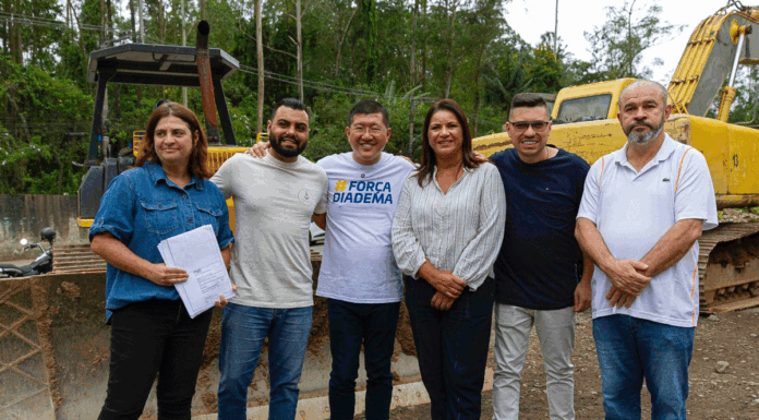 Diadema retoma canalização do Córrego Olaria
