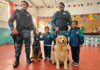 GCM de Ribeirão Pires leva cães do Canil para ação educativa