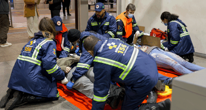 Simulado Acidente CPTM