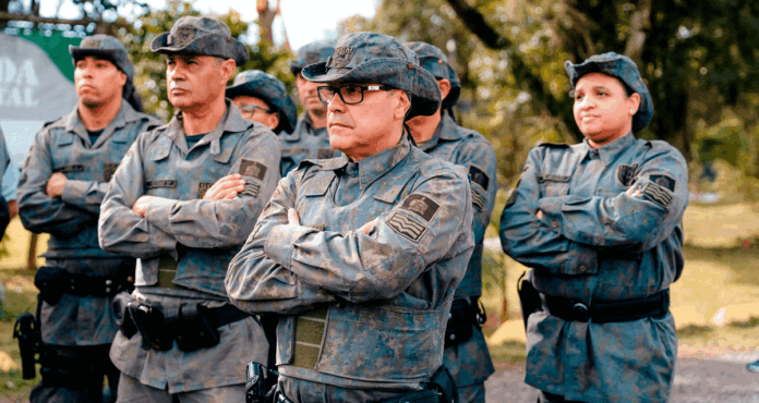 Ação com a GCM Ambiental