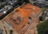 Obras do Campo do Aliança e de nova Praça de Esportes avançam em Santo André