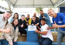 Prefeitura de Diadema entrega trecho da canalização do Córrego Iguassú