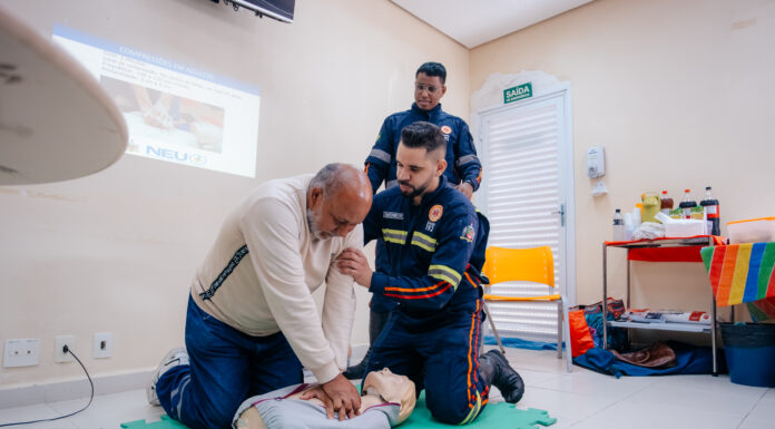Agentes de Saúde de São Bernardo realizam formação em primeiros socorros com equipe do Samu