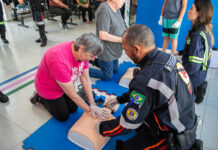 SAMU de São Caetano capacita moradores sobre manobras de reanimação cardiopulmonar