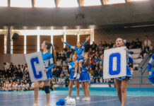 Competição de cheerleanding nos Jogos Escolares de São Bernardo lota o Ginásio do Baetão