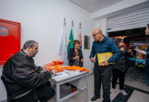 Alunos do Programa Faculdade Municipal São Bernardo se movimentam para divulgar o vestibular 2026