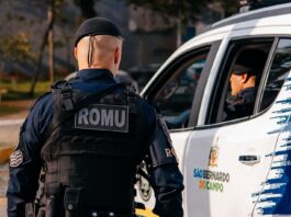 Em São Bernardo, Romu prende foragido da Justiça durante patrulhamento no Centro