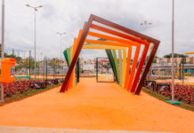 Vistoria marca nova Praça dos Tico-Ticos e ampliação de espaços de lazer no Parque dos Pássaros